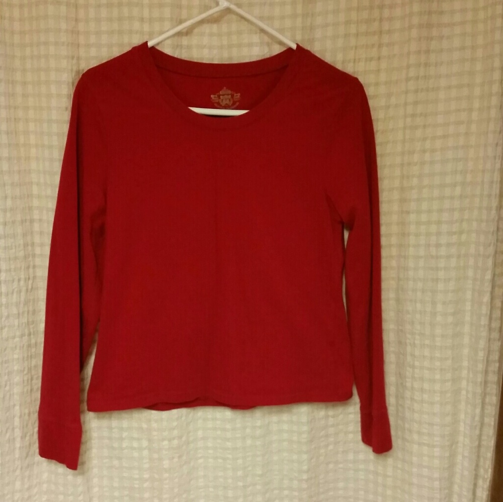 Long cuff sleeve tee